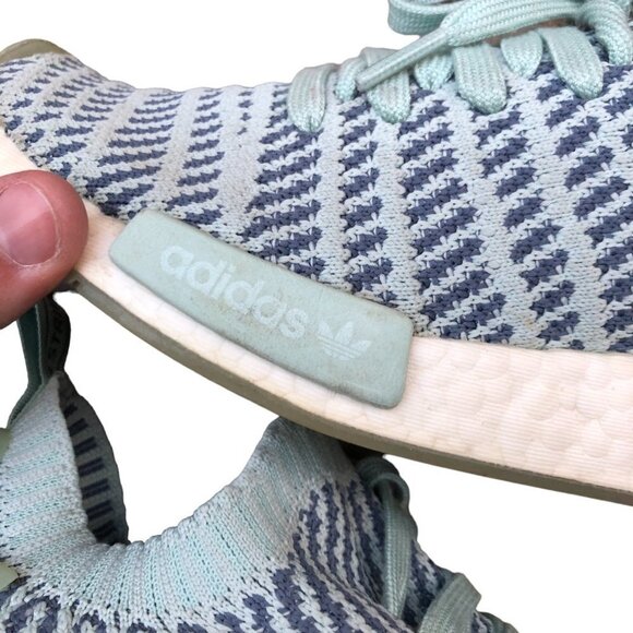 2018 Adidas NMD R1 STLT Ash Green Size 8 - Picture 8 of 14